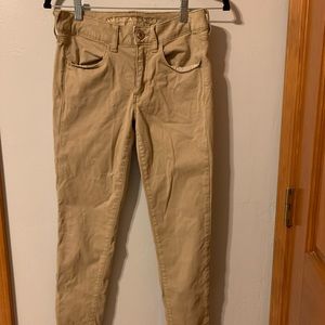 American Eagle Khaki Jegging